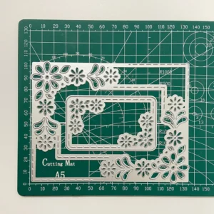 Sumflying Rectangle Flower Metal Cutting Dies - product photo 2 of 5