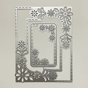 Sumflying Rectangle Flower Metal Cutting Dies - product photo 5 of 5
