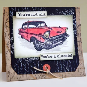 Retro Cars Clear Stamps 02