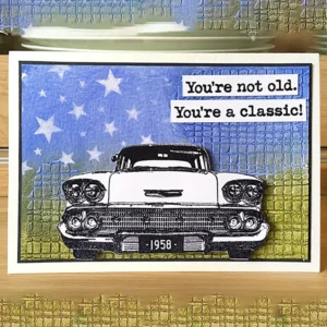 Retro Cars Clear Stamps 04