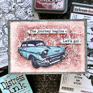 Retro Cars Clear Stamps 05