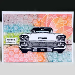Retro Cars Clear Stamps 06