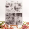 Retro Distressed Background Clear Stamp Set - main product photo | clear stamp
