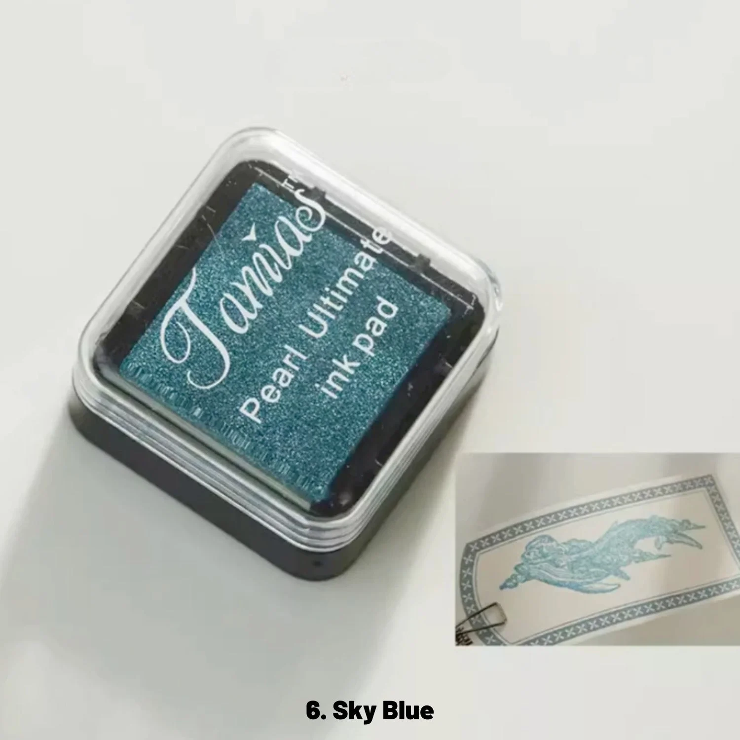 Sumflying Retro Mini Pearlescent Ink Pad (8 Colors) - image 11 Sumflying Retro Mini Pearlescent Ink Pad (8 Colors) - image 11