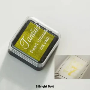 Retro Mini Pearlescent Ink Pad (8 Colors) Sumflying Retro Mini Pearlescent Ink Pad (8 Colors) - image 13