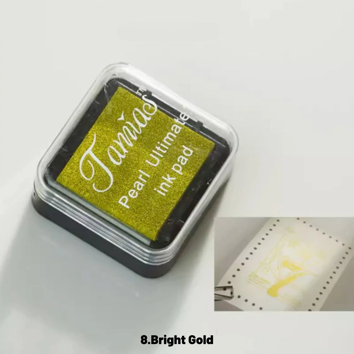 Sumflying Retro Mini Pearlescent Ink Pad (8 Colors) - image 13 Sumflying Retro Mini Pearlescent Ink Pad (8 Colors) - image 13