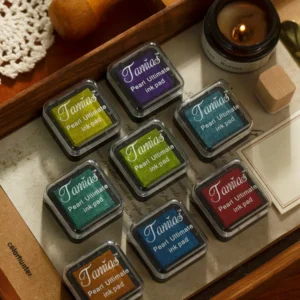 Retro Mini Pearlescent Ink Pad (8 Colors) Sumflying Retro Mini Pearlescent Ink Pad (8 Colors) - image 14