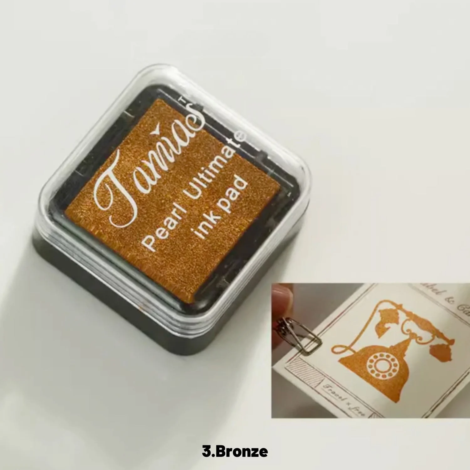 Sumflying Retro Mini Pearlescent Ink Pad (8 Colors) - image 8 Sumflying Retro Mini Pearlescent Ink Pad (8 Colors) - image 8