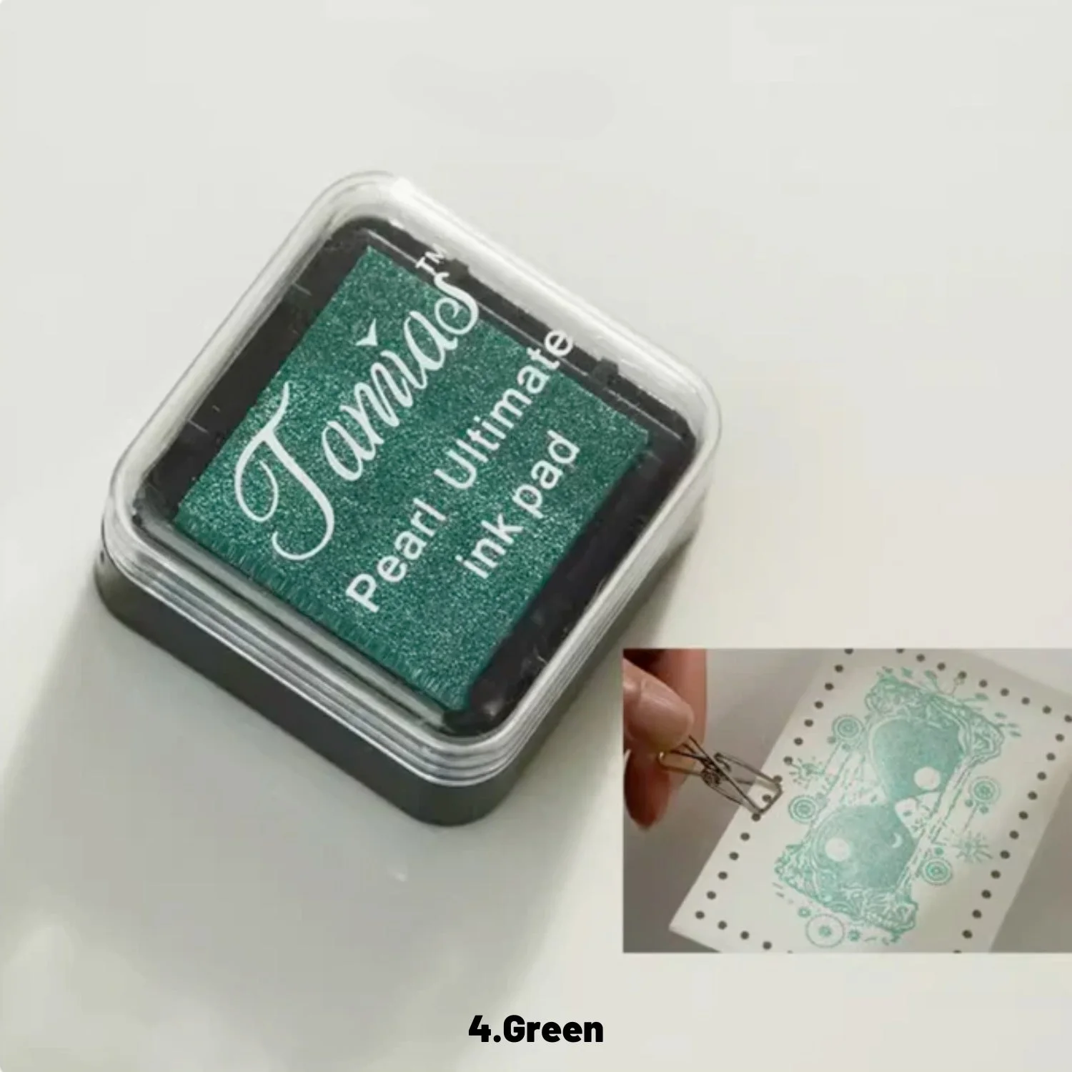 Sumflying Retro Mini Pearlescent Ink Pad (8 Colors) - image 9 Sumflying Retro Mini Pearlescent Ink Pad (8 Colors) - image 9