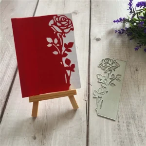 Rose Flower Metal Die Cuts Sumflying Rose Flower Metal Die Cuts - product photo 3 of 6