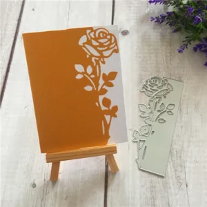 Rose Flower Metal Die Cuts Sumflying Rose Flower Metal Die Cuts - product photo 4 of 6