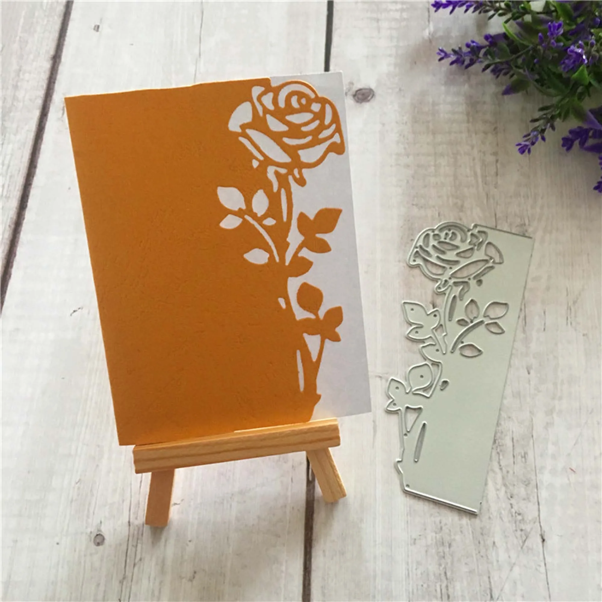 Rose Flower Metal Die Cuts 4 Sumflying Rose Flower Metal Die Cuts - product photo 4 of 6