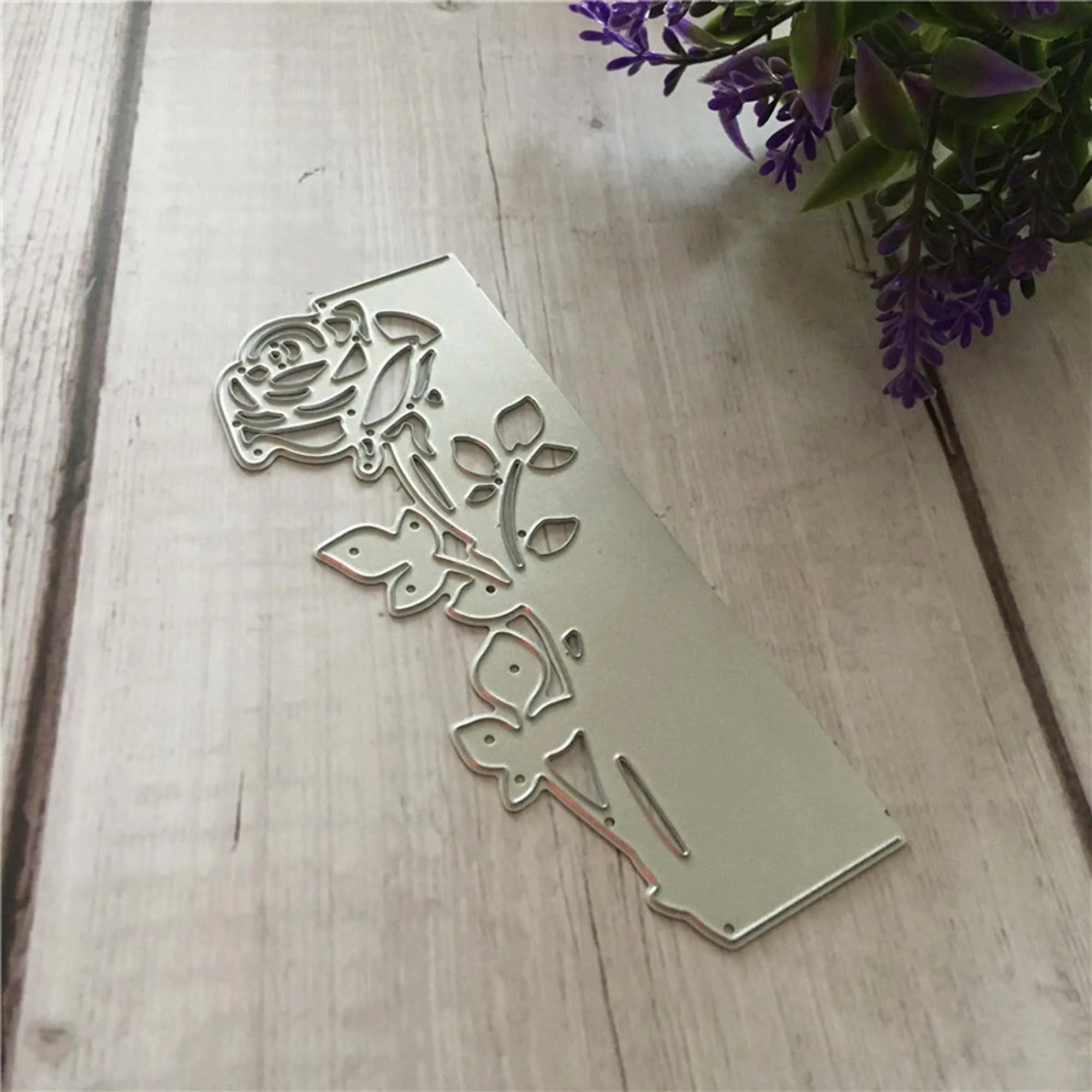 Rose Flower Metal Die Cuts 6 Sumflying Rose Flower Metal Die Cuts - product photo 6 of 6
