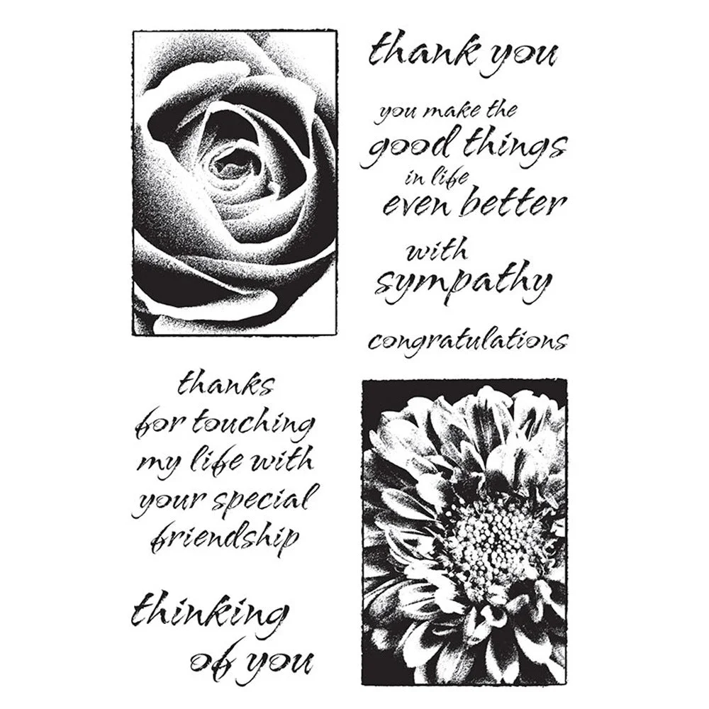 Rose Pattern Clear Stamps 05 Rose Pattern Clear Stamps 05