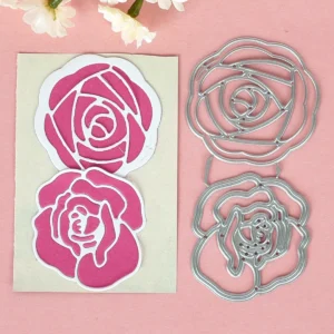 Sumflying Rose Pattern Metal Cutting Dies - product photo 3 of 5