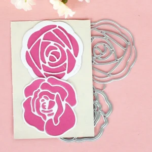 Sumflying Rose Pattern Metal Cutting Dies - product photo 4 of 5