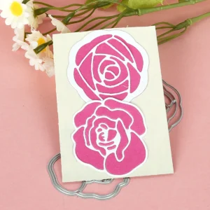 Sumflying Rose Pattern Metal Cutting Dies - product photo 5 of 5