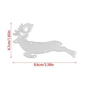 Running Deer Metal Cutting Dies Detail View - 240-DC-593