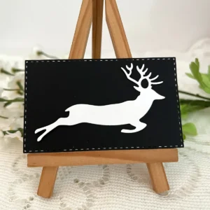 Running Deer Metal Cutting Dies Back View - 240-DC-593