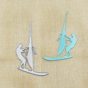 Sailing Surfer Metal Cutting Dies - character metal cutting dies - main product photo