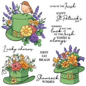 Saint Patricks Hat Clear Stamps 00