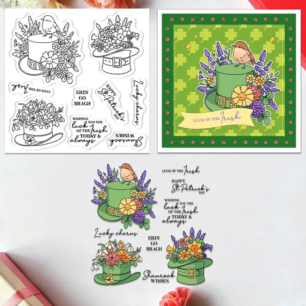 Saint Patricks Hat Clear Stamps 01 Saint Patricks Hat Clear Stamps 01
