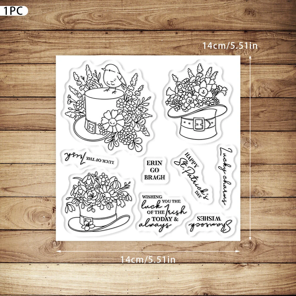 Saint Patricks Hat Clear Stamps 02 Saint Patricks Hat Clear Stamps 02