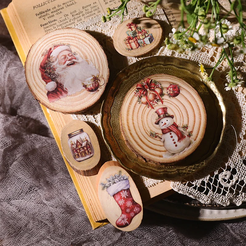 Santa Christmas Rub On Transfer Stickers - 2 Sheets Pack - detail image 6