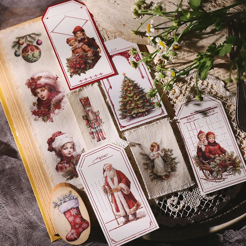 Santa Christmas Rub On Transfer Stickers - 2 Sheets Pack - detail image 7