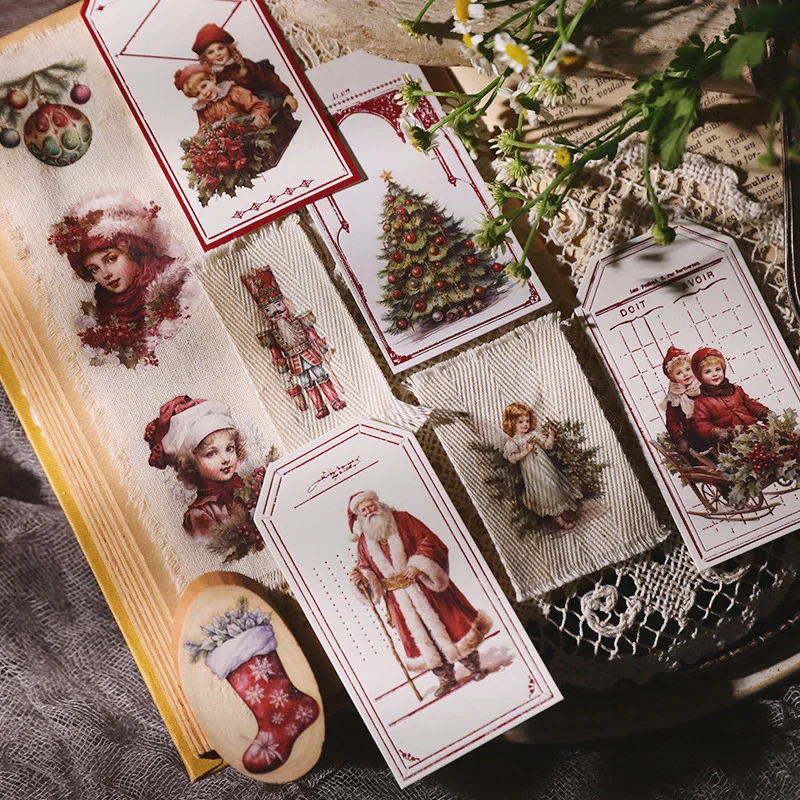 Santa Christmas Rub On Transfer Stickers - 2 Sheets Pack - detail image 10