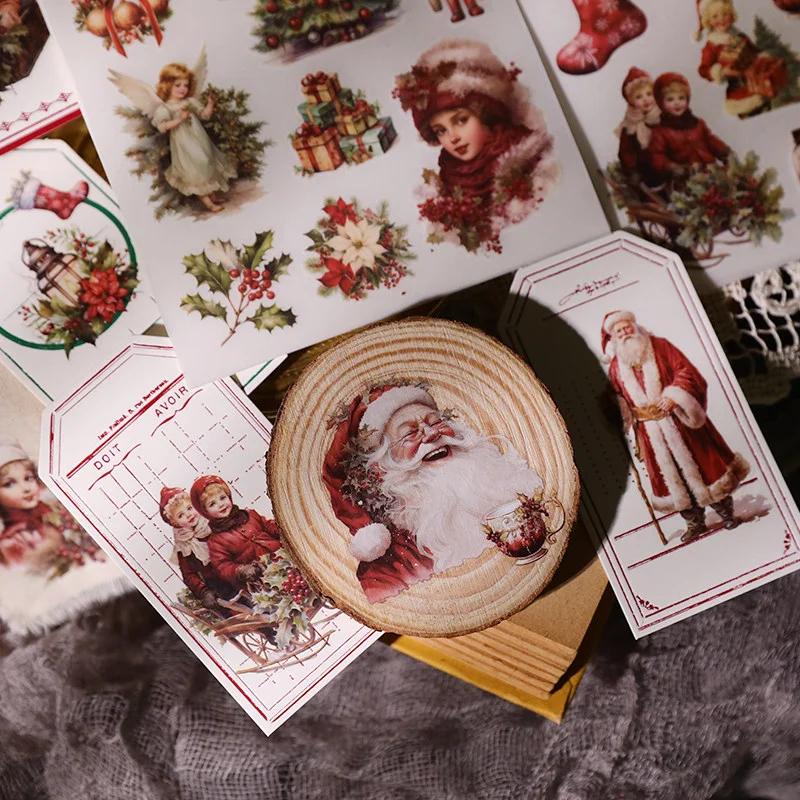 Santa Christmas Rub On Transfer Stickers - 2 Sheets Pack - detail image 14