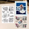 Santa Claus Clear Stamps 00