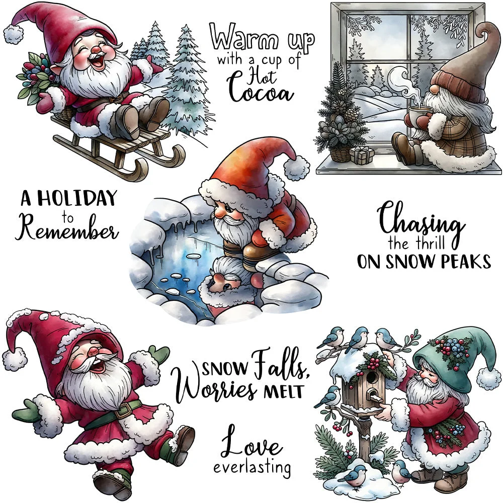 Santa Claus Clear Stamps 01 Santa Claus Clear Stamps 01