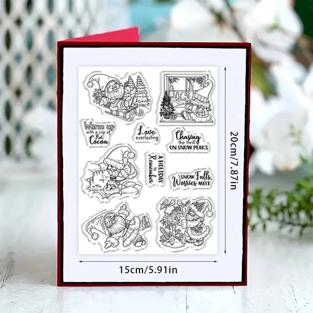 Santa Claus Clear Stamps 03 Santa Claus Clear Stamps 03