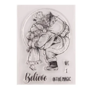 Santa Claus Stamp Set Santa Claus Stamp Set - detail view | clear stamp