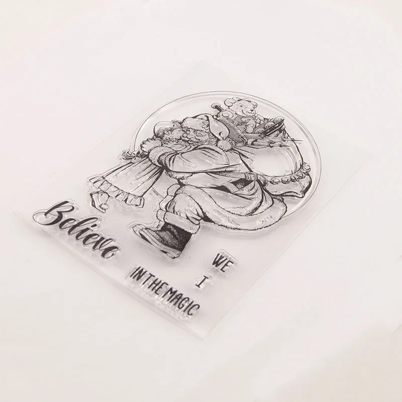santa-claus-stamp-set-4 Santa Claus Stamp Set - lifestyle photo | clear stamp