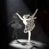Sumflying Shadow Dance Series Creative Figure Silhouette Hollow Material Paper - image 1