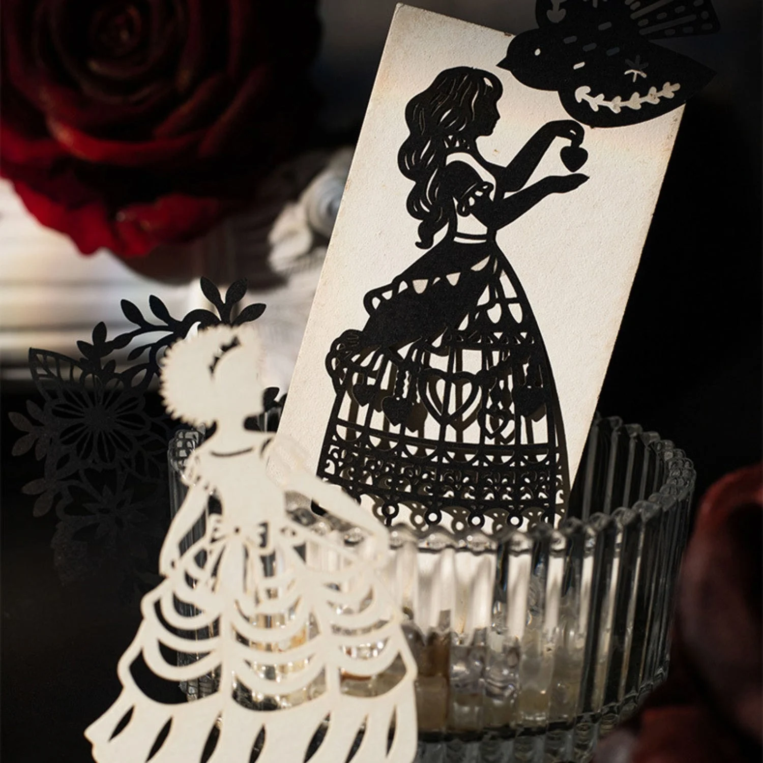 Sumflying Shadow Dance Series Creative Figure Silhouette Hollow Material Paper - image 15 Sumflying Shadow Dance Series Creative Figure Silhouette Hollow Material Paper - image 15