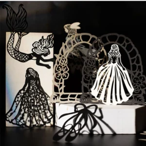 Shadow Dance Series Creative Figure Silhouette Hollow Material Paper Sumflying Shadow Dance Series Creative Figure Silhouette Hollow Material Paper - image 3