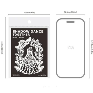 Shadow Dance Series Creative Figure Silhouette Hollow Material Paper Sumflying Shadow Dance Series Creative Figure Silhouette Hollow Material Paper - image 8