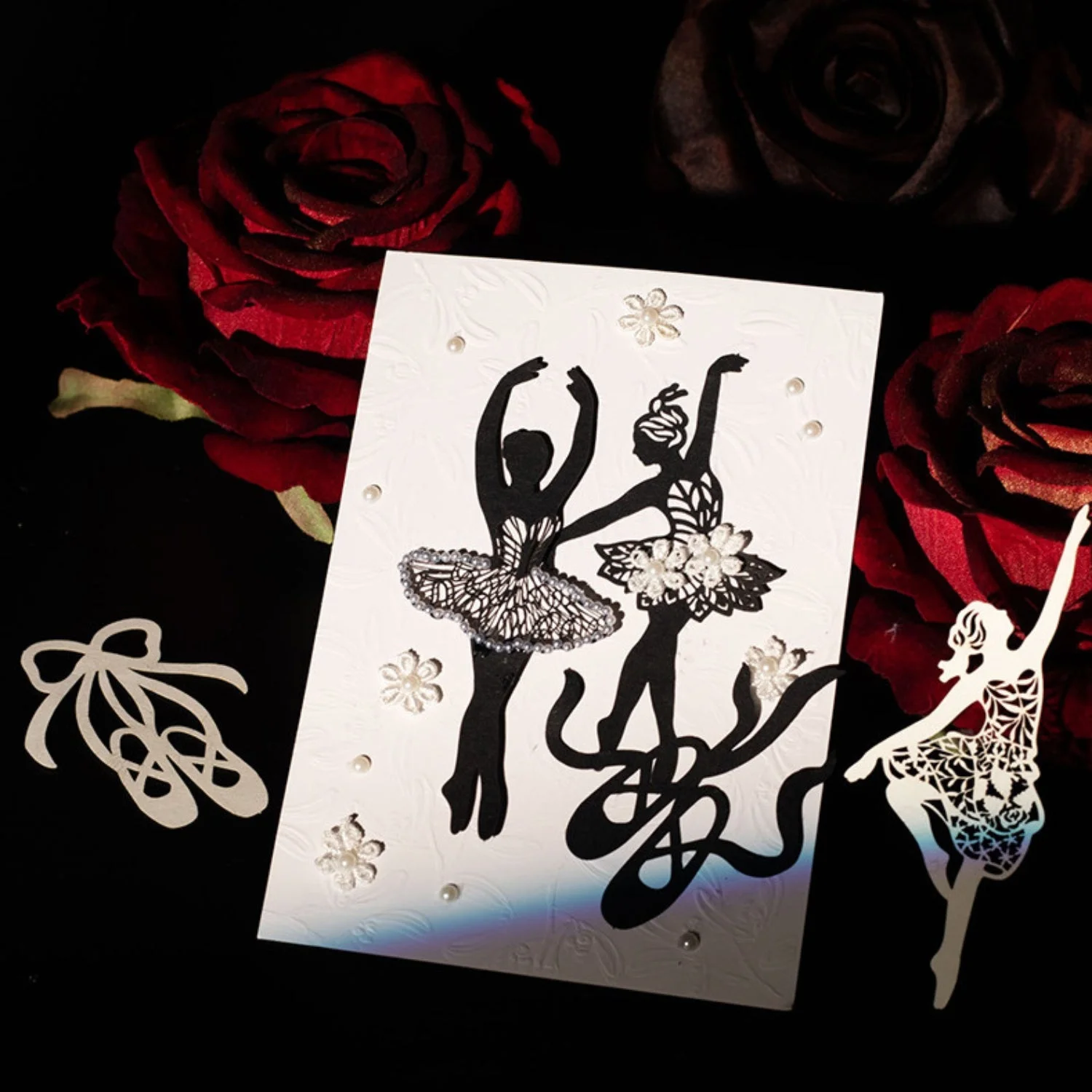 Sumflying Shadow Dance Series Creative Figure Silhouette Hollow Material Paper - image 9 Sumflying Shadow Dance Series Creative Figure Silhouette Hollow Material Paper - image 9