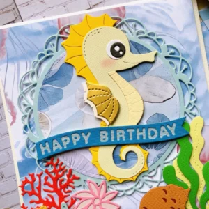 Sumflying Seahorse Marine Life Metal Cutting Dies Seahorse Metal Cutting Dies 03