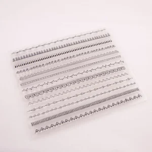 Set Of Straight Lines Stamp Set - lifestyle photo | clear stamp