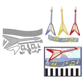 Sumflying Sheet Music Metal Cutting Dies