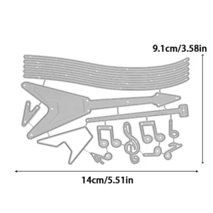 Sheet Music Metal Cutting Dies 01