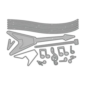 Sheet Music Metal Cutting Dies 05