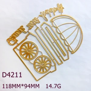 Shoppe Cart Metal Cutting Dies 01