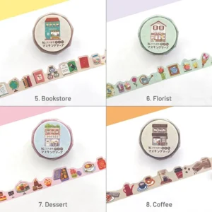 Shopping Street Series Washi Tape 4