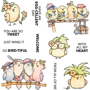Simple Birds Clear Stamps 01