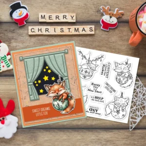 Sleeping Fox Clear Stamps 01